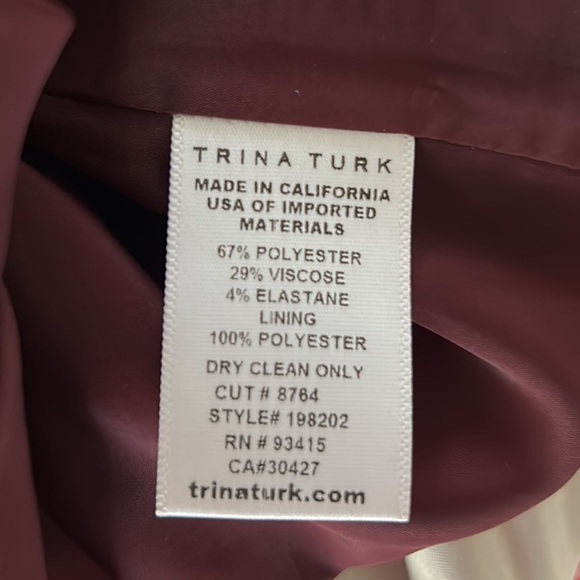 Trina Turk Olea Striped Scalloped Lace Trimmed Mini Skirt - 8 - Picture 11 of 12